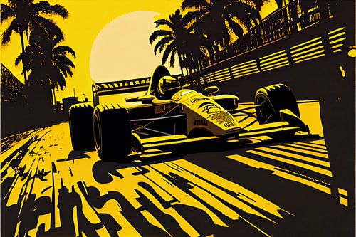 Formule 1 - Vector Art racecar