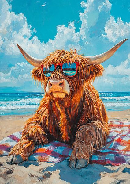 Highland Cow von Niklas Maximilian