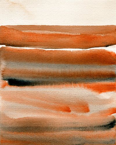 Herfst | Aquarel Abstract