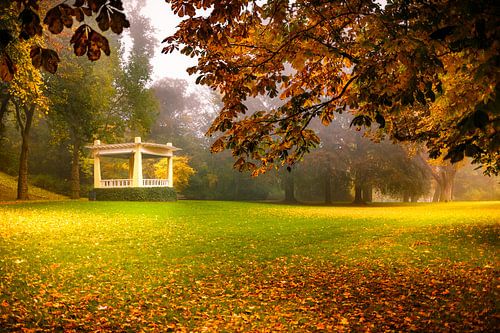 Noorderplantoen Groningen en couleurs d'automne sur Jacco van der Zwan