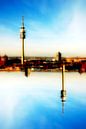 Olympic Tower abstract van Hannes Cmarits thumbnail