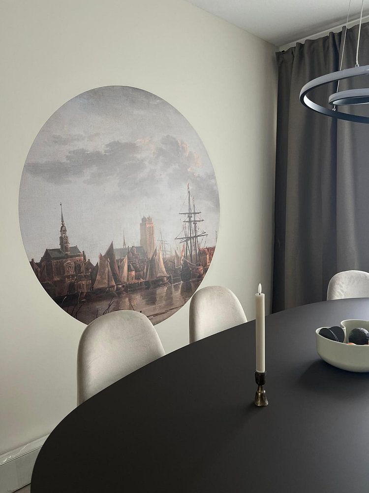 Ansicht von Dordrecht bei Sonnenuntergang, Aelbert Cuyp 