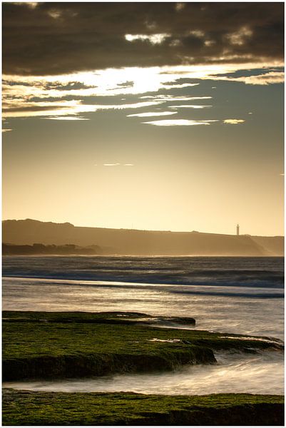 Sunset at the Opal Coast by Hetwie van der Putten