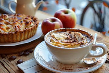 cup of coffee or cappuccino by Egon Zitter