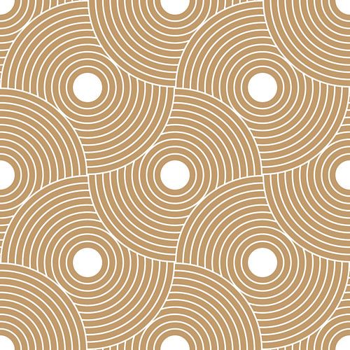 Retro Japans patroon. Abstracte geometrische illustratie in goud 8