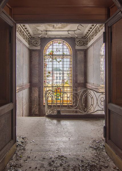 Stained-glass window by Iris van Heusden