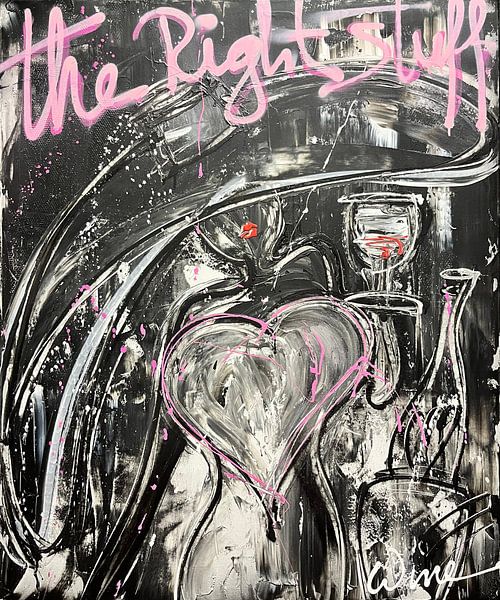 The Right Stuff - par Geoffrey Wijn (Wine) par Geoffrey Wijn - WINE ART GALLERY