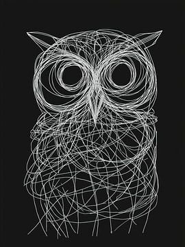 line owl by Giandra Safaraz