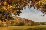 Abdij Sint-Benedictusberg tijdens de herfst van John Kreukniet thumbnail