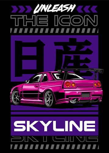 Nissan Skyline GTR R34 JDM Auto