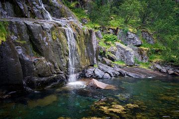 trollfjord Norway by Gerard Wielenga