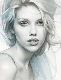 Touching the Morning Mist: Subtle Female Portrait