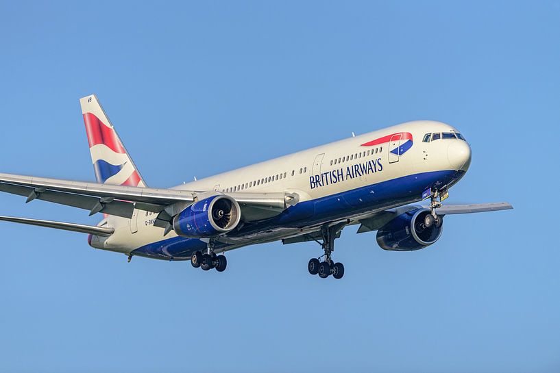 Landing British Airways Boeing 767-300. by Jaap van den Berg