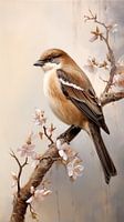 Sparrow Painting