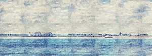 Panorama Breskens (Zélande) (peinture)