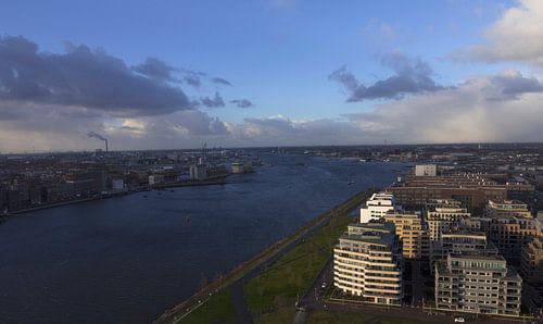 Amsterdam stadsgezicht.