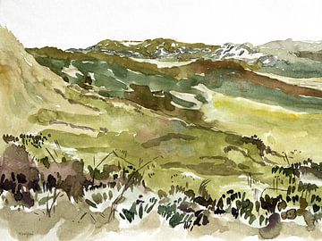 Dünenlandschaft von Nordlicht Atelier