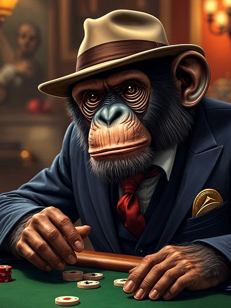 Monkey Poker by Rizal Azhari