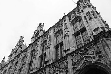 Historische Gevel, Mechelen, België van Imladris Images