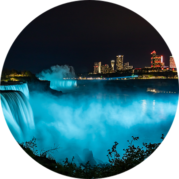Die Niagarafälle zwischen Kanada und USA van Roland Brack
