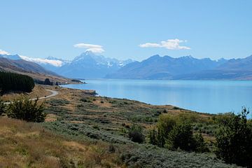 Roadtrip naar Mount Cook in Nieuw-Zeeland van Steve Puype