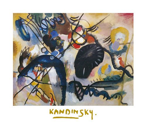 Schwarzer Fleck von Wassily Kandinsky