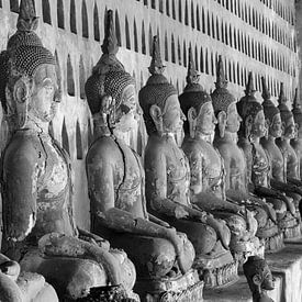 Bouddhas au Wat Si Saket sur Walter G. Allgöwer