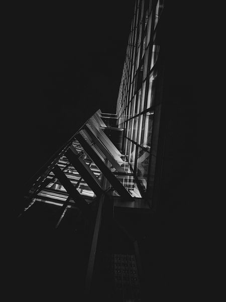 Potsdamer Platz at night by Mustafa Kurnaz