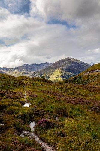 De magnifieke bergen van de Schotse Hooglanden