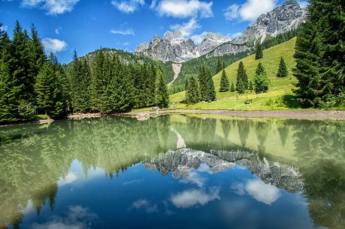 Mountain reflections