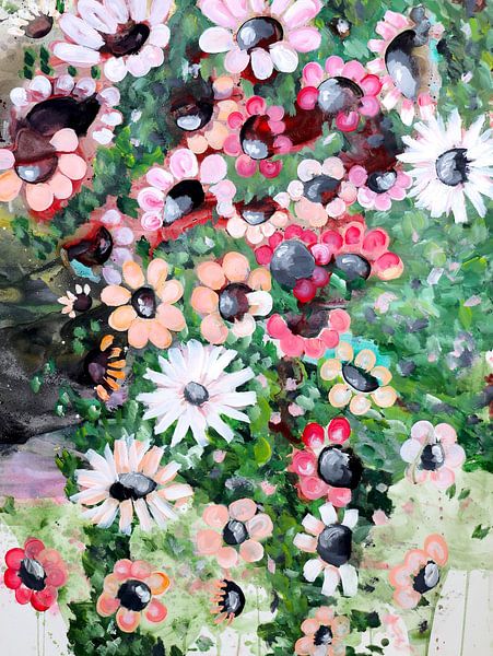 Stralende bloesems van Poonam Choudhary