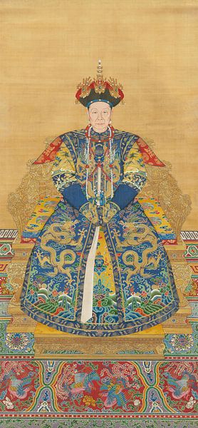 Chinese Art,Keizerin Xiaoshengxian II, China Keizerin van finemasterpiece
