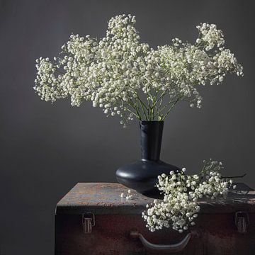 Still life with flowers. Cut flowers. by Alie Ekkelenkamp