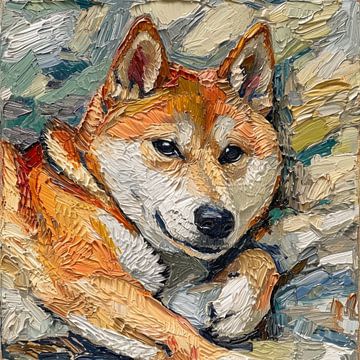Shiba expressief 4 van DNH Expressions