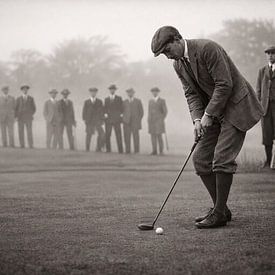 The Putt — Golf in the Golden Age III by Exclusive Photos by Erwin Floor