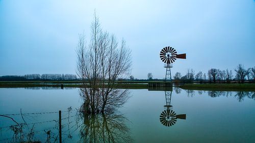 Watermolen aan de IJssel