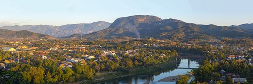 Panorama over Luang Prabang