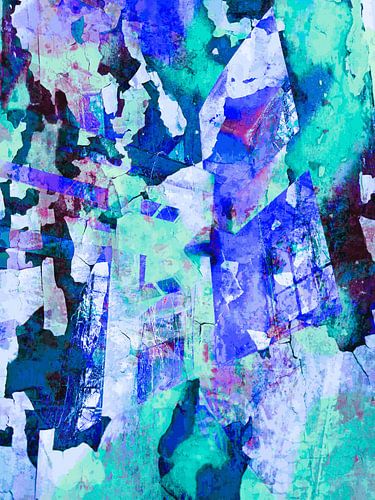 Modern, Abstract Digitaal Kunstwerk - I Won't Question Tomorrow