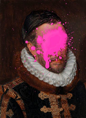 Portrait of William I, Prince of Orange by Adriaen Thomasz...oops! by Maarten Knops