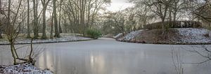 Frozen canal