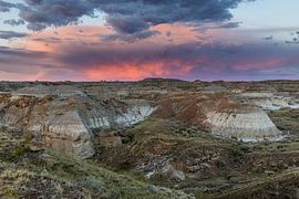 The Badlands in Canada by Roland Brack