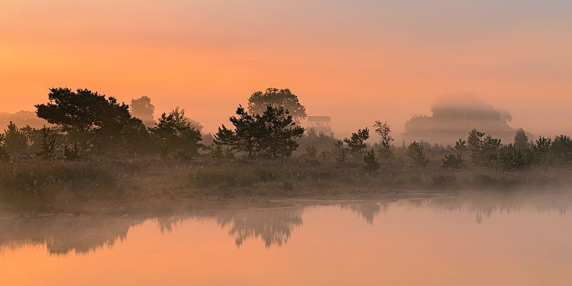 Zonsopkomst Aekingerzand van Henk Meijer Photography