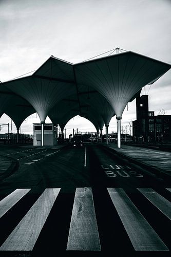 Der Busbahnhof in Leidsche Rijn, Utrecht