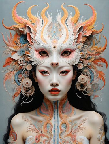 Geisha-Göttin Hikari von Reversepixel Photography