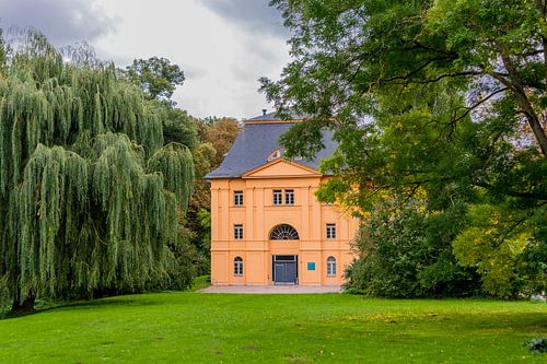 Welkom in het Ilmpark in de klassieke stad Weimar
