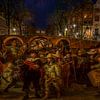 Veille nocturne sur le Herengracht d'Amsterdam sur Foto Amsterdam/ Peter Bartelings