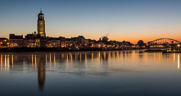 Deventer at the IJssel with Church by Daan Kloeg
