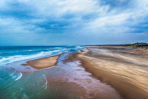 Côte de la mer du Nord de Scheveningen en HDR