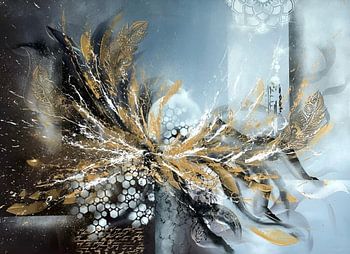 Explosion von Licht und Gold