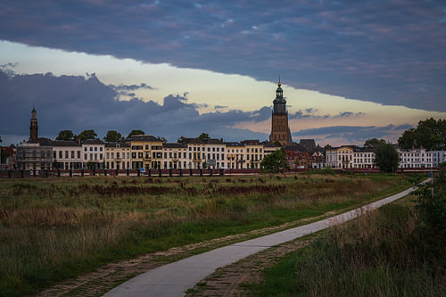 Zutphen at sunset